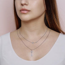 Load image into Gallery viewer, Together My Love Necklace Silver