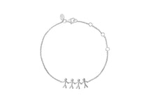 Load image into Gallery viewer, Together Family Bracelet 4 Silver