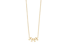 Load image into Gallery viewer, Together Family Necklace 4 Gold