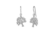 Load image into Gallery viewer, Tree of Life Earrings Silver