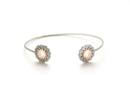 Sun Circle Bangle Gold Silver