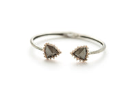 Trinity Bangle Gold Diamonds
