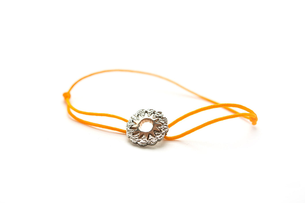 Sun Circle Bracelet Orange