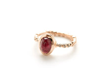 Load image into Gallery viewer, Love Ring Gold Diamonds Ruby
