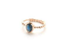 Load image into Gallery viewer, Love Ring Gold Diamonds Sapphire
