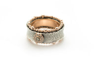 Vision of Delight Ring Diamonds Wide