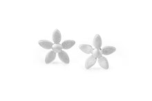 Load image into Gallery viewer, Forget-me-not Earrings Silver
