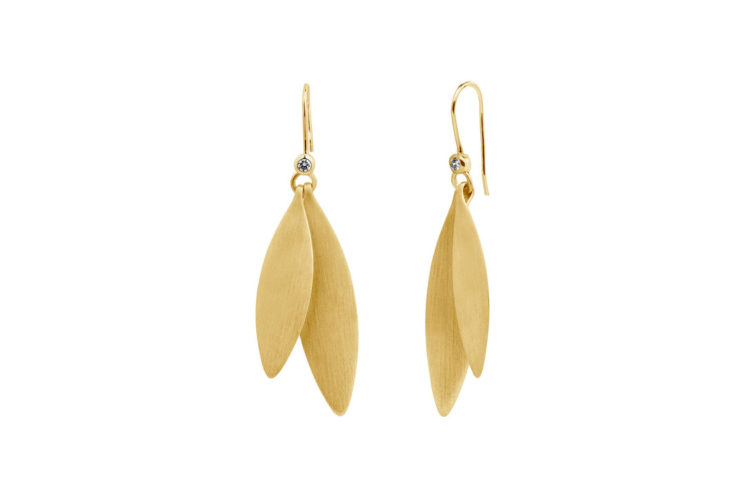 Olive Earrings Gold