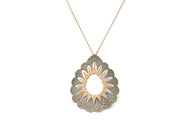 Big Sun Circle Necklace