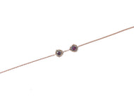 Trinity Love Bracelet Tourmaline